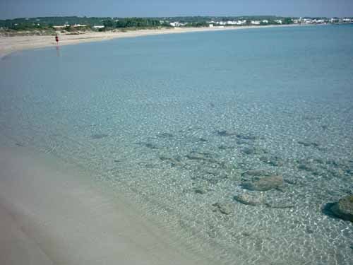 Spiagge della Casa vacanze Russo a Torre Pali, Lecce