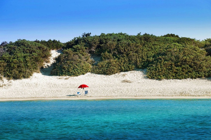 spiaggia del campeggio