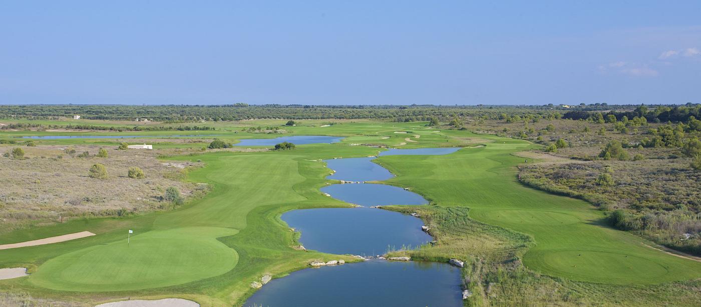 Campo da Golf di Hotel Acaya Golf Resort a Lecce nel Salento