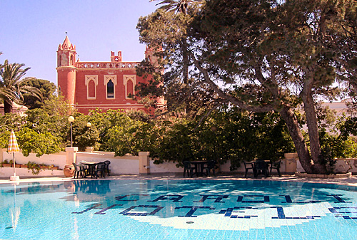 Piscina esclusiva in vacanza presso la Villa La Meridiana a Santa Maria di Leuca