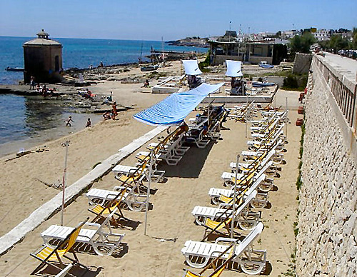 Spiaggia Villa La Meridiana Leuca, Lecce