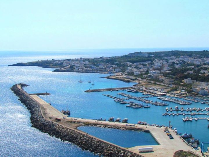 veduta del porto di Santa Maria di Leuca (Salento)