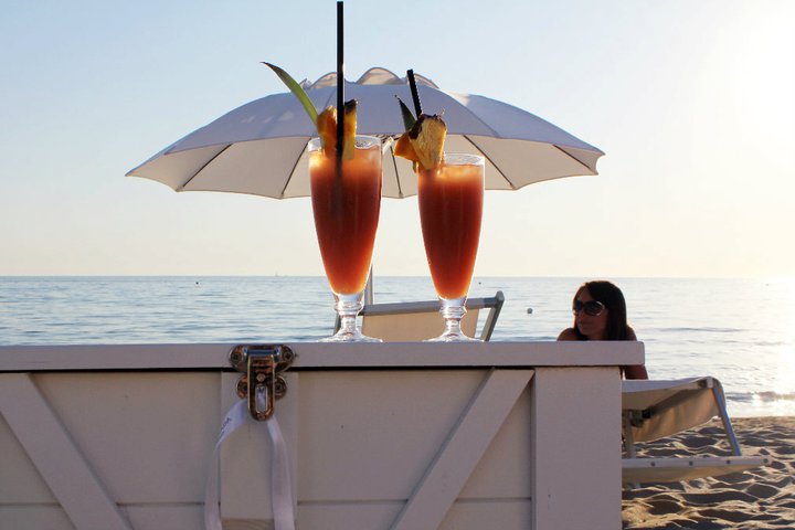 bevande fresche in spiaggia a Gallipoli