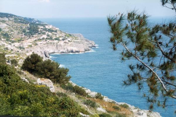 Scogliera a Santa Maria di Leuca, Lecce