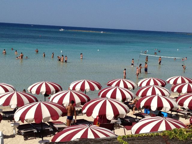 Spiaggia Hotel Conchiglia Azzurra Porto Cesareo, Lecce