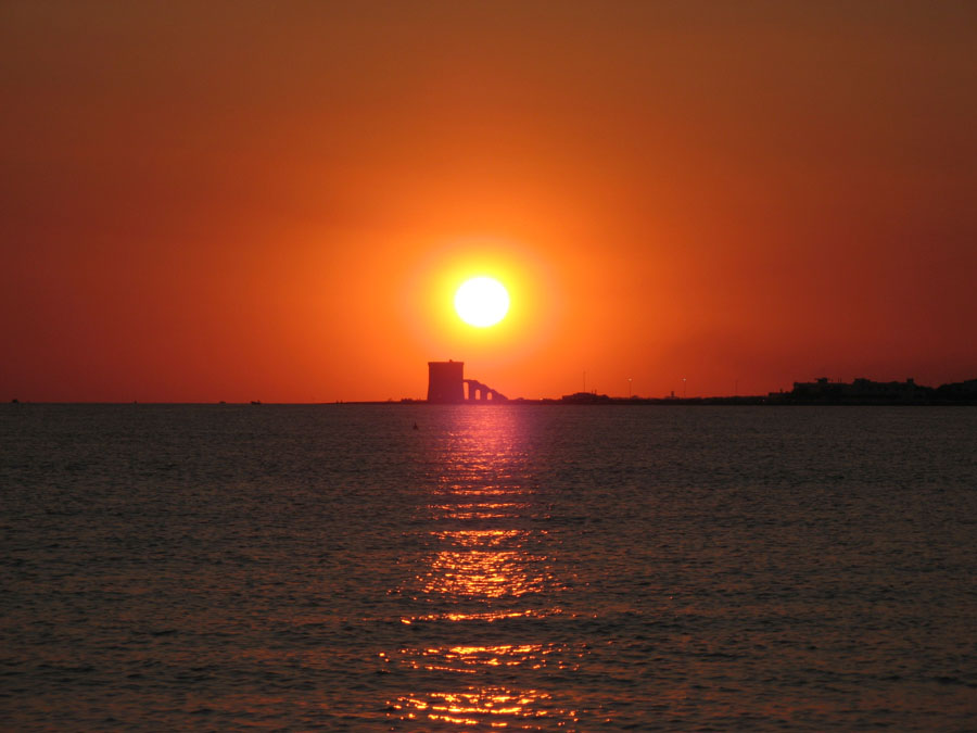 Il Tramonto a Torre lapillo Porto Cesareo, Lecce