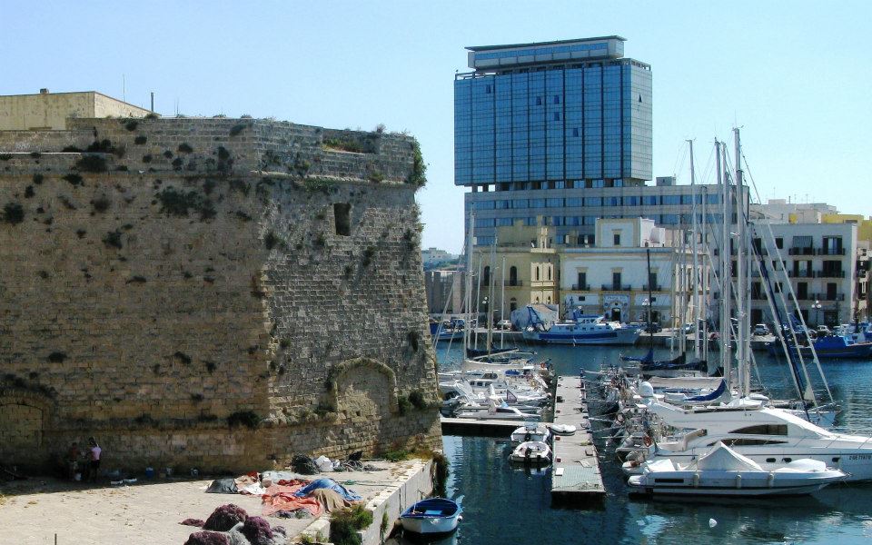 splendida vista dal Grattacielo Residence Bellavista a Gallipoli (Puglia)