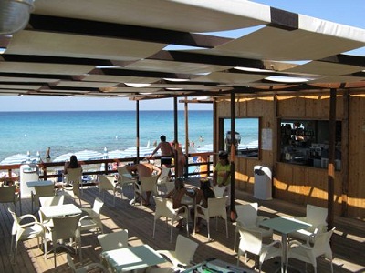 Bar sulla spiaggia residenze Lido di Gallipoli, lido San Giovanni Gallipoli, Lecce