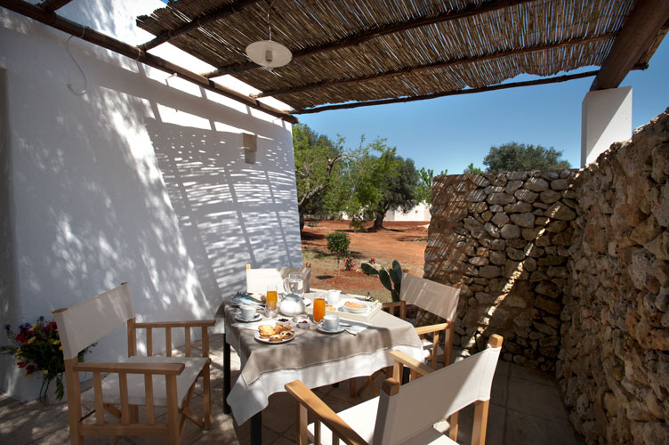 Patio attrezzato Resort I Mulicchi Specchia, Lecce